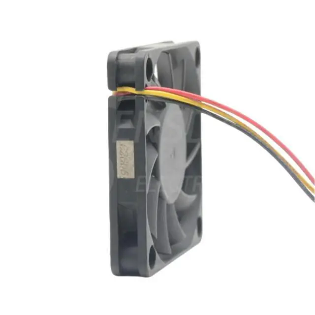 Alt view image 3 of 3 - 2pcs 60mm Fan 6cm R126010BU 60x60x10mm DC 12V 0.35A High-Speed Slim CPU Cooling Dual Ball Bearing Heatsink