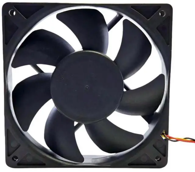 Alt view image 3 of 3 - for KDE1212PTB2 12025 12V 0.21A Cooling Fan, 91.9CFM High Airflow with Lock Protection, 3-Pin Ball Bearing