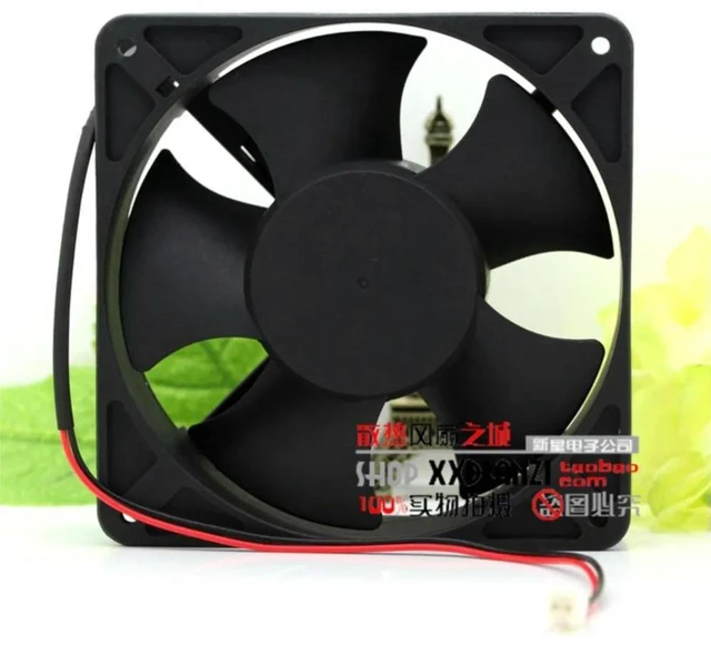 Alt view image 3 of 3 - 12038 Fan for PMD2412AMBX-6A 24V Cooling Fan, 7.2W, 120x120x38mm, Inverter Axial Industrial & HVAC