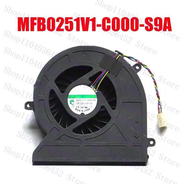 Alt view image 2 of 6 - Cooling Fan MFB0251V1-C000-S9A 1323-00F3000 DC12V 9.0W 4PIN