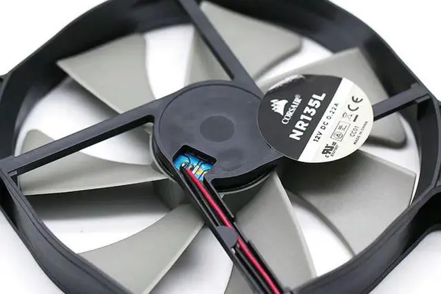 Alt view image 3 of 3 - 135mm Fan NR135L 13.5cm 12V 0.22A HX750/1000 Power Cooling Fan Case Chassis Cooler