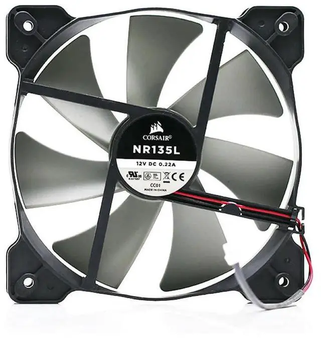 Main image of 135mm Fan NR135L 13.5cm 12V 0.22A HX750/1000 Power Cooling Fan Case Chassis Cooler