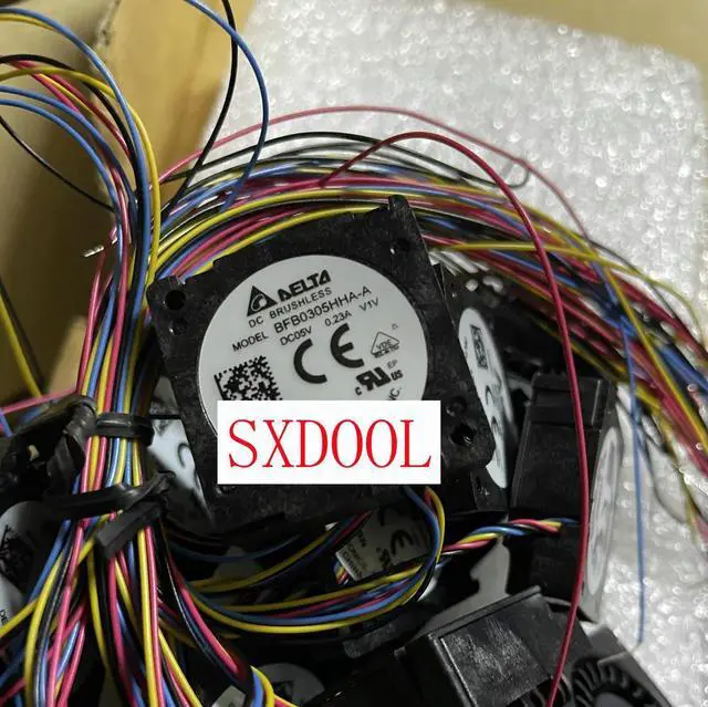 Main image of 2pcs Delta BFB0305HHA-A 3010 30mm DC 5V 0.23A 4-wire 30X30X10mm Centrifugal Turbine Blower Fans