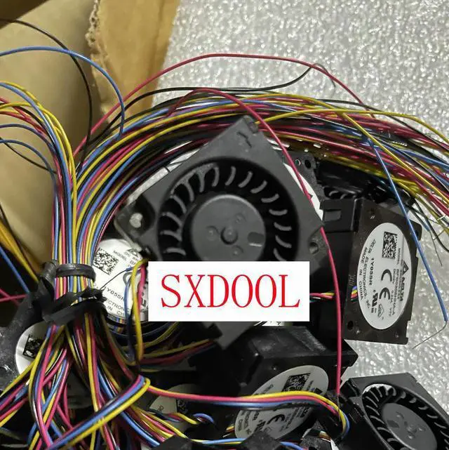 Alt view image 2 of 2 - 2pcs Delta BFB0305HHA-A 3010 30mm DC 5V 0.23A 4-wire 30X30X10mm Centrifugal Turbine Blower Fans