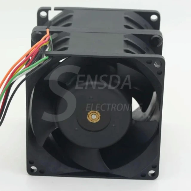 Alt view image 3 of 3 - For AVC DFTA0880Y2U DC 12V 7.2A 80*80*80mm 8cm 8080 car booster violence powerful server cooling fans