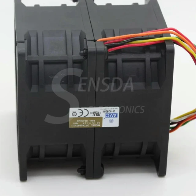 Alt view image 2 of 3 - For AVC DFTA0880Y2U DC 12V 7.2A 80*80*80mm 8cm 8080 car booster violence powerful server cooling fans