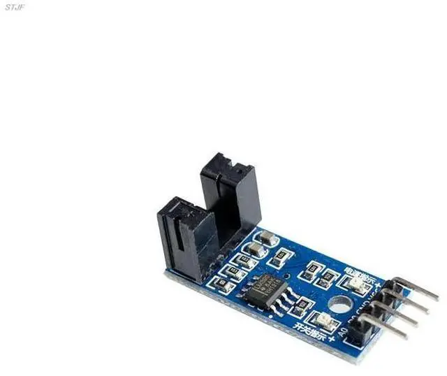 Alt view image 2 of 6 - speed sensor module Tacho sensor Slot-type Optocoupler Tacho-generator Counter Module for Raspberry pi