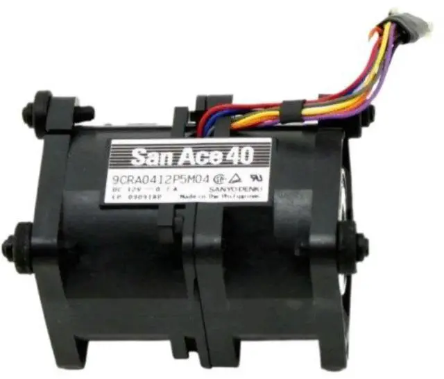 Main image of For Sanyo 9CRA0412P5M04 40x40x56 mm 4056 12V 0.7A 4Pin pwm server inverter axial Case cooling Fans