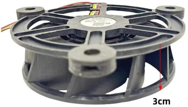 Alt view image 3 of 3 - Refrigerator Fan Motor GW10C12MS1BA GW10C12MS1BA-57Z32 For Haier Frost-Free 12V Cooling Blower
