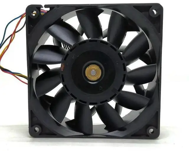 Alt view image 2 of 3 - 12038 Fan for AVC 2B12038B48M 120mm 48V 4-Wire Fan, 0.54A, 120x120x38mm, for Server and Industrial Cooling Systems