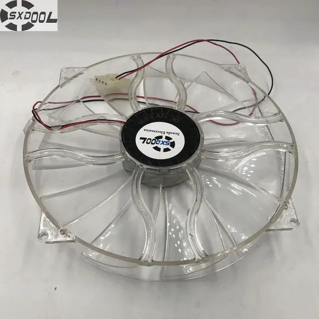 Main image of GP D22SL-12H 12V 0.6A 22cm chassis fan Quiet side of the chassis big fan 22cm diameter