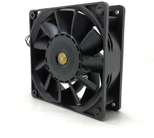 Alt view image 3 of 3 - 12038 Fan for AVC 2B12038B48M 120mm 48V 4-Wire Fan, 0.54A, 120x120x38mm, for Server and Industrial Cooling Systems