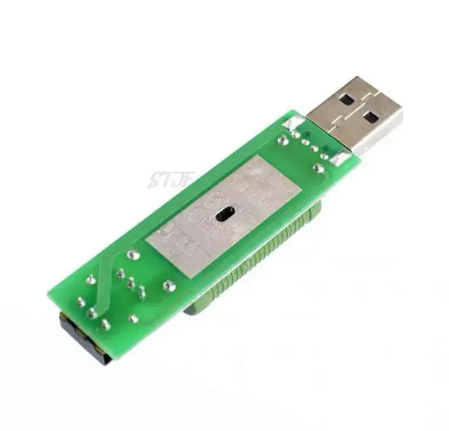 Alt view image 3 of 6 - 1PCS USB mini discharge load resistor 2A/1A With switch 1A Green led, 2A Red led