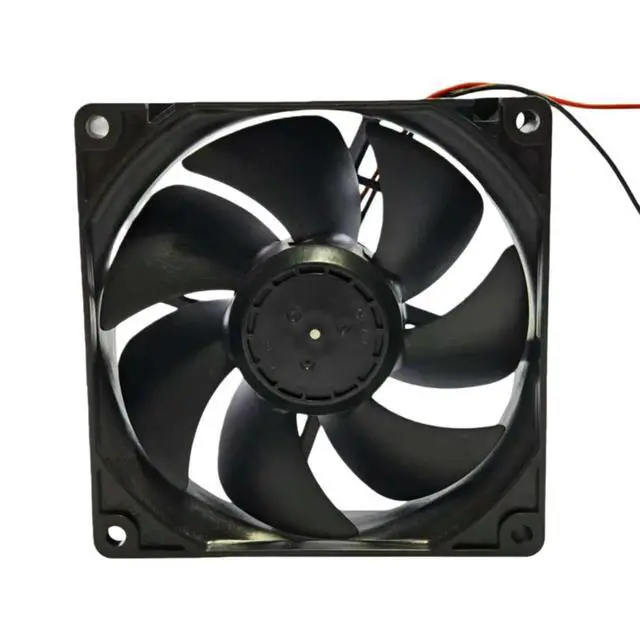 Alt view image 2 of 3 - for 09225SS-24N-BA 92x92x25mm DC24V Ball Bearing Cooling Fan, 2600RPM 29CFM, Quiet 34dBA for Server, Power Supply