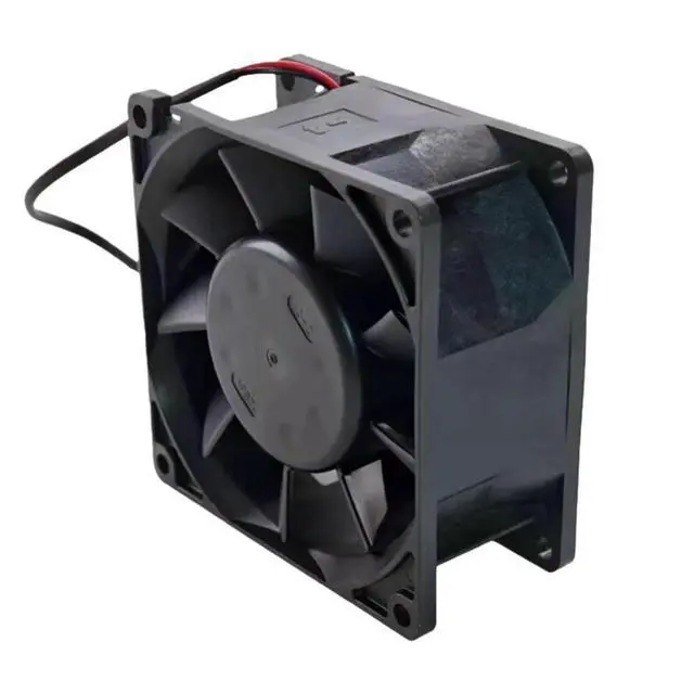 Alt view image 2 of 3 - for 08038RA-24Q-FA 80x80x38mm DC24V Cooling Fan, 0.80A 91.8CFM 6500RPM, High Airflow for Inverter, Industrial Equipment