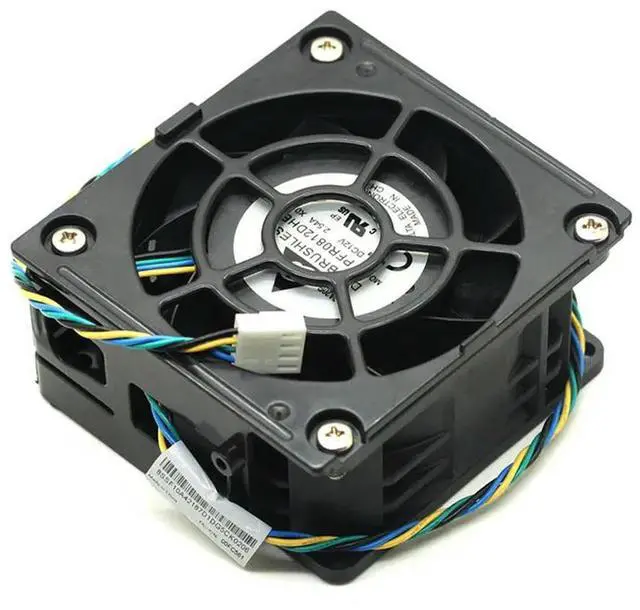 Alt view image 2 of 3 - 8038 powerful fan 8cm 80mm For Delta PFR0812DHE Server Cooling Fan DC 12V 2.54A 80x80x38mm 4-wire pwm cooler