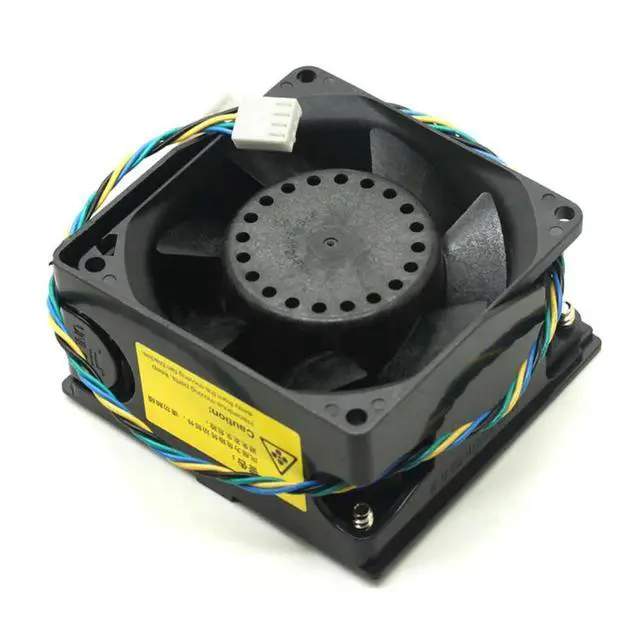 Alt view image 3 of 3 - 8038 powerful fan 8cm 80mm For Delta PFR0812DHE Server Cooling Fan DC 12V 2.54A 80x80x38mm 4-wire pwm cooler