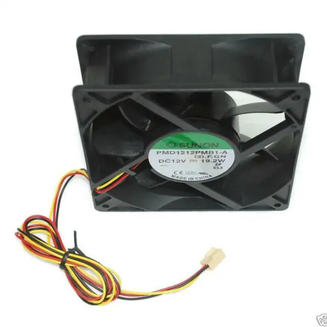 Alt view image 3 of 3 - For DC Fan PMD1212PMB1 12CM 1238 12038 120*120*38MM 12x12x3.8cm 12V 19.2W Cooling fan