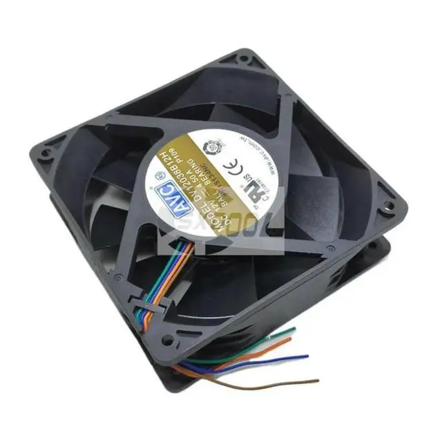 Alt view image 2 of 3 - DV12038B12H 120mm 12V 4-Wire Ultra-High-Speed Cooling Fan, 120x120x38mm, for Miner & Chassis Solutions