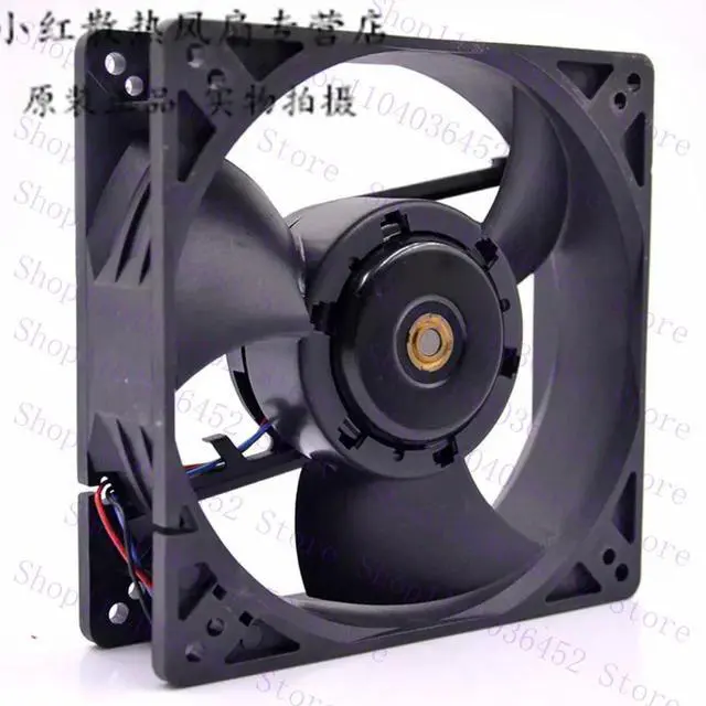 Main image of -for Delta Electronics EFB1312SHE F00 DC 12V 2.76A 127x127x38mm 3-Wire Server Cooling Fan