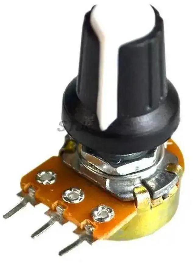 Alt view image 3 of 3 - 5PCS/LOT WH148 10K OHM 3 Terminal Linear Taper Rotary Volume B Type Potentiometer Pot