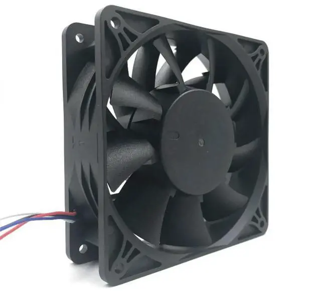 Alt view image 3 of 3 - SXD12038B12M 12038 DC12V 4500RPM 200CFM Cooling Fan for Antminer Bitmain S7 S9, High Airflow Miner
