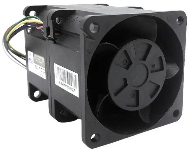Alt view image 3 of 3 - for AVC DFTA0676B2U 12V 3A Turbo Fan | 60x60x76mm 16,000 RPM Industrial Blower | Dual Ball Bearing for Server/GPU Rig Cooling