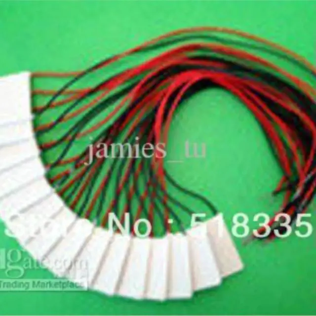 Alt view image 2 of 3 - Peltier TEC1-04902 20*20 mm Thermoelectric Cooler Peltier Plate Manufacturer Warranty