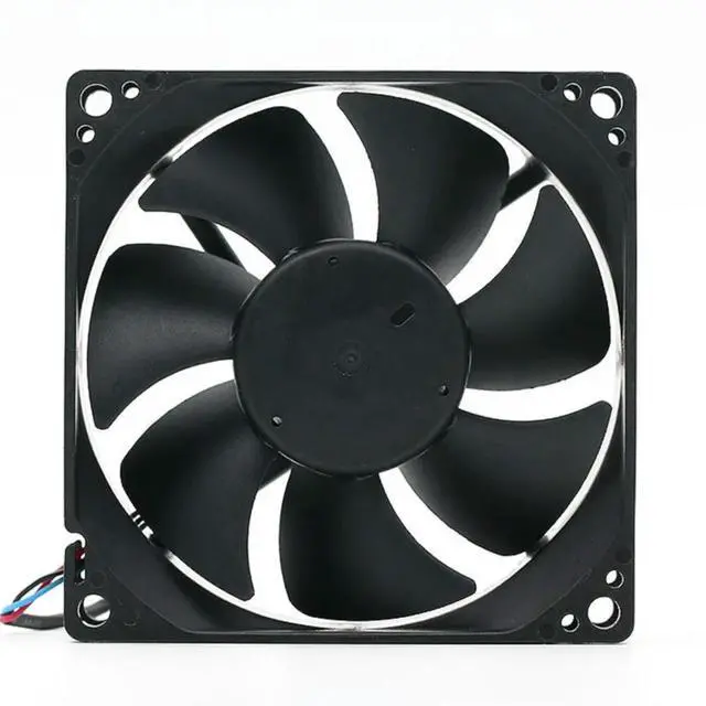 Alt view image 3 of 3 - for delta AUB0812H-E ROO 12V 0.3A 8CM 3 wire projector axial cooling fan 3000RPM 35CFM