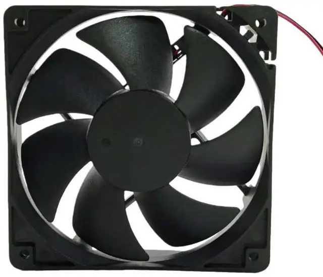 Alt view image 2 of 3 - For ADDA AG12024XB257100 120x120x25mm DC 24V 0.46A High Airflow Cooling Fan 5100RPM 235m³/h Dual Ball Bearing Fan