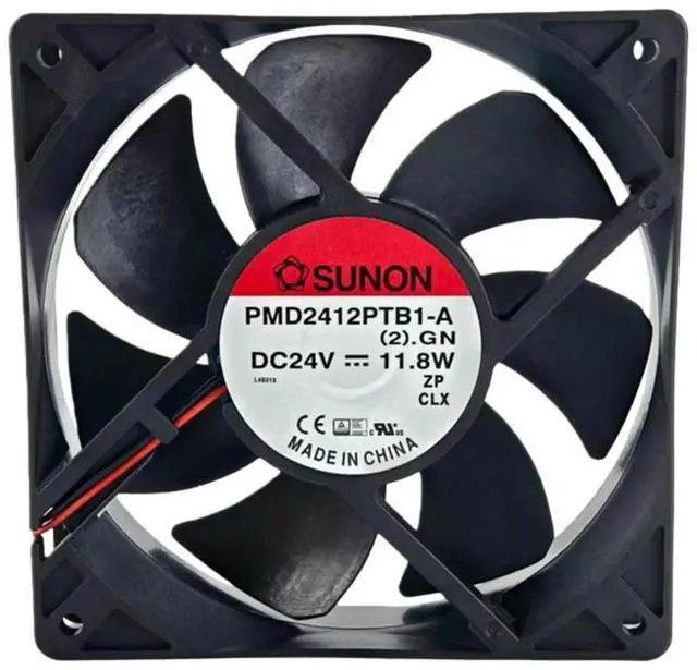 Main image of For PMD2412PTB1-A(2).GN 120x120x25mm 24V 0.76A High Airflow Industrial Cooling Fan 190CFM DC Ball Bearing Fan
