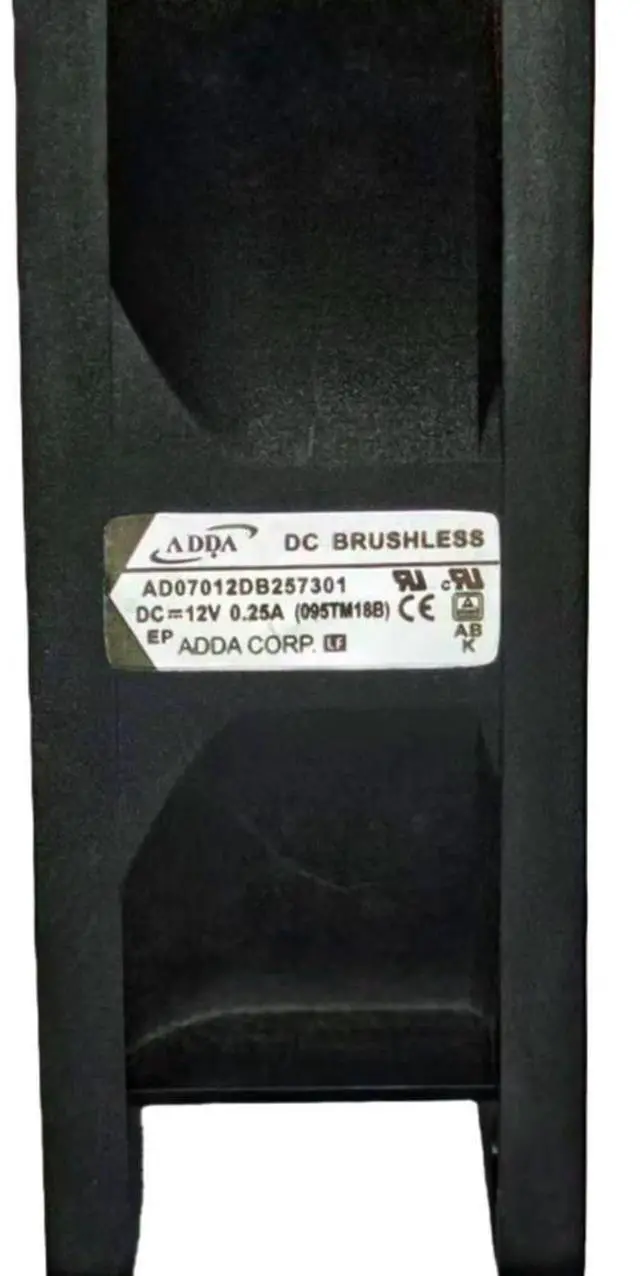 Main image of for ADDA AD07012DB257301 70x70x25mm 7025 Cooling Fan 12V 0.25A - - For PC Case CPU Cooler Power Supply Cooling