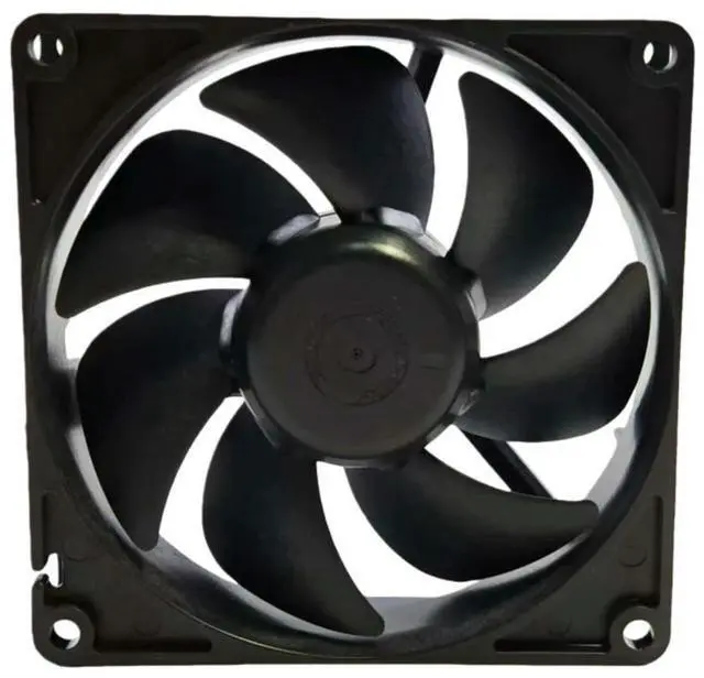 Alt view image 3 of 3 - for Sanyo 9A0924H4021 92x92x25mm 24V 0.1A Cooling Fan, 51.2CFM 3150RPM for Inverter, Power Supply, Audio Amp, Low Noise 33dBA,