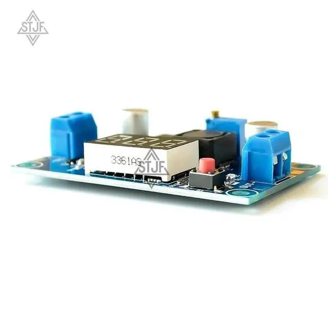 Alt view image 3 of 3 - LM2596 DC DC Step Down Converter Voltage Regulator LED Display Voltmeter 4.0~40 to 1.3-37V Buck Adapter Adjustable Power Supply