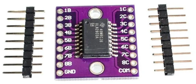 Alt view image 2 of 3 - ULN2803A DARLINGTON Transistor Arrays Driver Module High Withstand Voltage and High Current CJMCU-2803