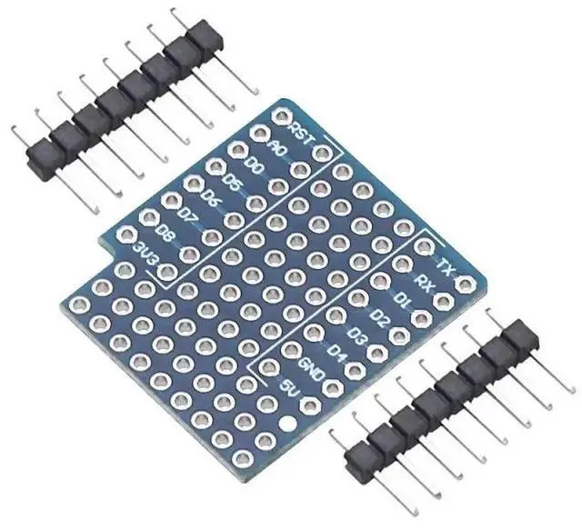 Main image of 5pcs Breadboard Expansion Shield Pin Lithium For WeMos D1 Mini Module Sensor