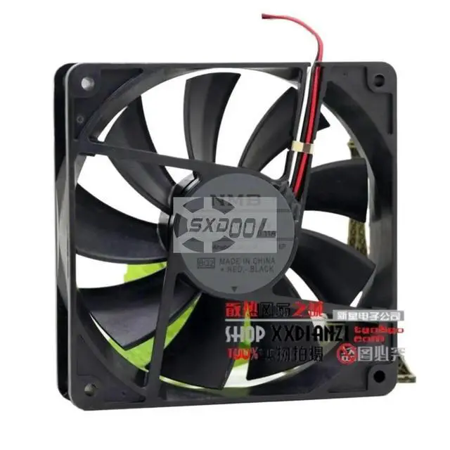 Alt view image 2 of 3 - for 4710KL-04W-B19 BQ2 12025 12V 0.11A Quiet 12cm Axial Cooling Fan | Low Noise, Durable Servers & Electronics
