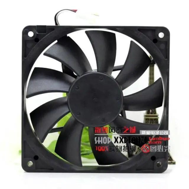 Alt view image 3 of 3 - for 4710KL-04W-B19 BQ2 12025 12V 0.11A Quiet 12cm Axial Cooling Fan | Low Noise, Durable Servers & Electronics