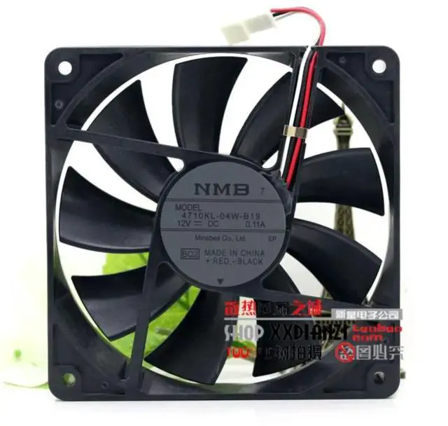 Main image of for 4710KL-04W-B19 BQ2 12025 12V 0.11A Quiet 12cm Axial Cooling Fan | Low Noise, Durable Servers & Electronics