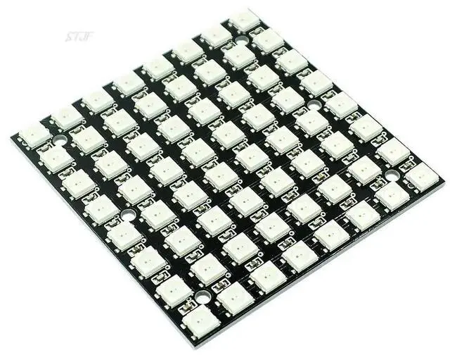 Main image of WS2812 smd LED 5050 RGB 8x8 64 LED Matrix for