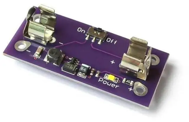 Main image of LilyPad Power Supply Module AAA Step up to 5V Converter for