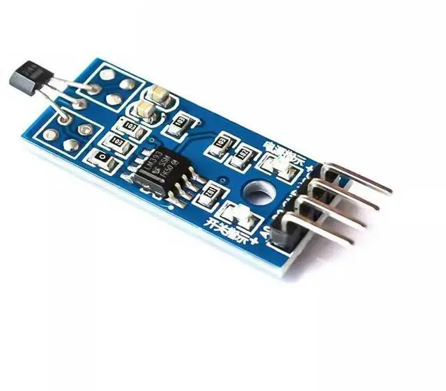 Alt view image 2 of 3 - 5pcs/Lot Hall Sensor Magnetic Sensor Module Magnetic Field Detecting Sensor For Arduin Car