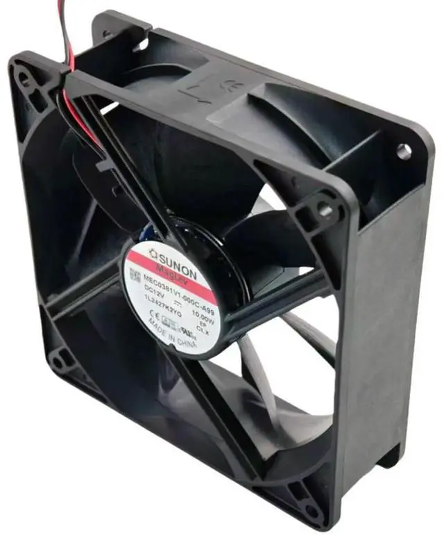 Alt view image 3 of 3 - for MEC0381V1-000C-A99 120x120x38mm DC12V Cooling Fan 138CFM 48dBA 3100RPM 10W High Airflow Quiet Axial Fan