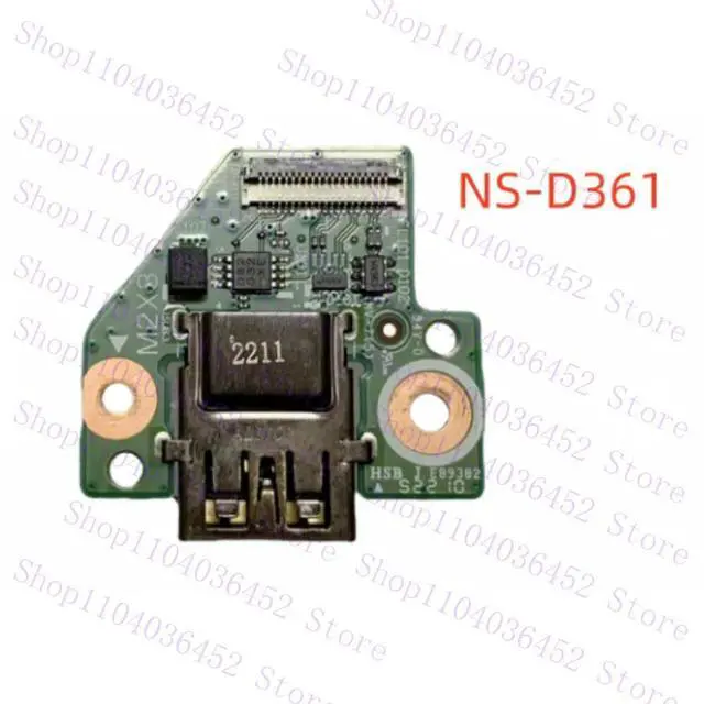 Alt view image 2 of 2 - for X13 Gen 2 T14s Gen 2 power button board USB board NS-D362 NS-D361 5C50Z44736