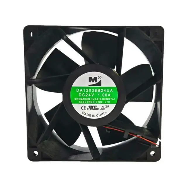 Alt view image 2 of 3 - For DA12038B24UA DC 24V 1.0A 120mm Fan 12038 4000RPM 143CFM High Airflow Server Inverter Axial Cooling Violent Fan