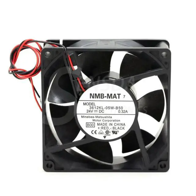 Alt view image 2 of 3 - For 3612KL-05W-B50 9032 9CM 90mm DC 24V 0.32A server inverter axial cooling fan cooler