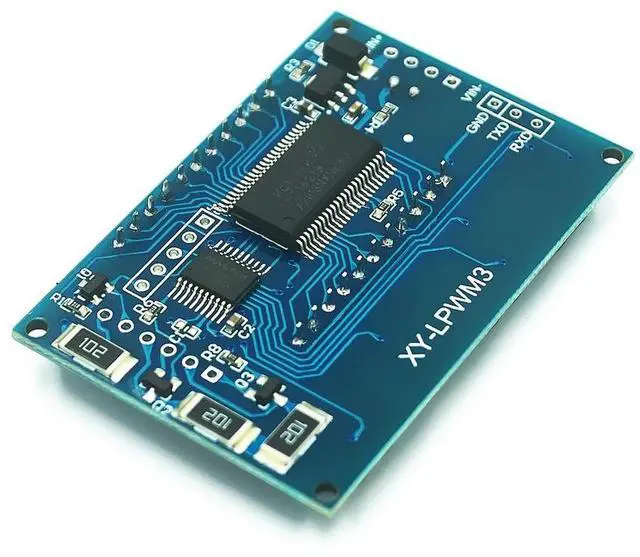 Alt view image 3 of 5 - 3 channel PWM pulse frequency duty cycle adjustable module square wave rectangular wave signal generator