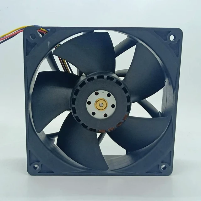 Alt view image 2 of 3 - DBPJ1238B2G For AVC 12038 12V 4-Wire PWM Miner Mining 120mm 12cm Cooling Fan High Speed Violence Powerful Cooling Fan 7000RPM