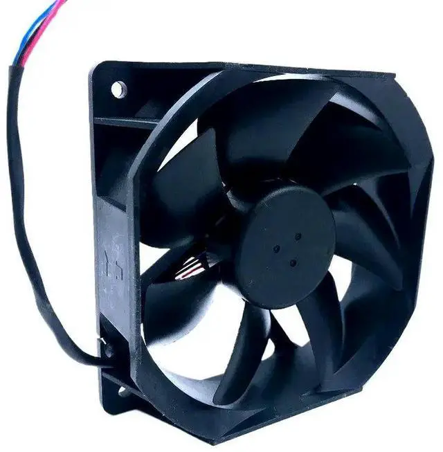 Alt view image 3 of 3 - High-Performance Server Cooling Fan for Delta NFB10512HF-7F03, 12V 0.39A 3-Wire Square Fan 105x105x32mm