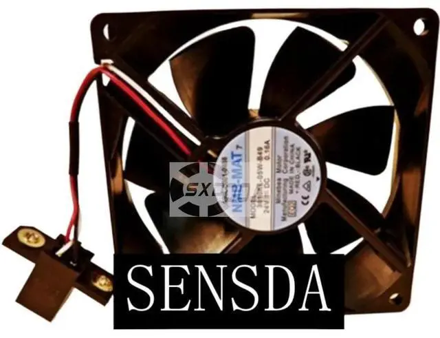 Alt view image 2 of 3 - For FANUC Robot Arm 92x92x25mm 24V Cooling Fan 3610KL-05W-B49 47.6CFM 37.5dBA Industrial CNC Automation Robotic